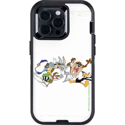 Looney Tunes Chase Otterbox Defender iPhone Skin