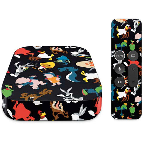 Looney Tunes Identity Pattern Apple TV Skin