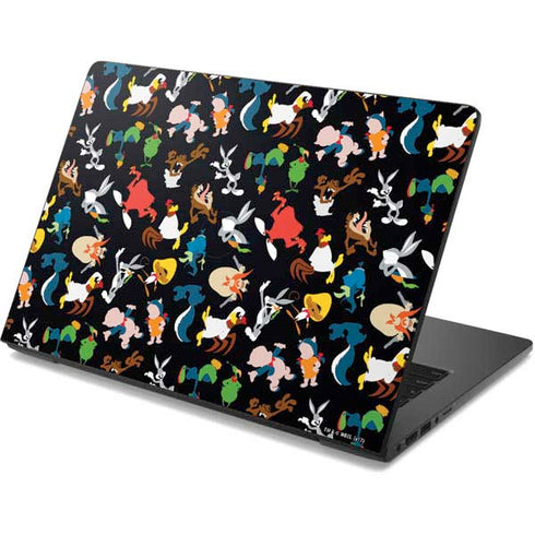 Looney Tunes Identity Pattern Dell Chromebook Skin