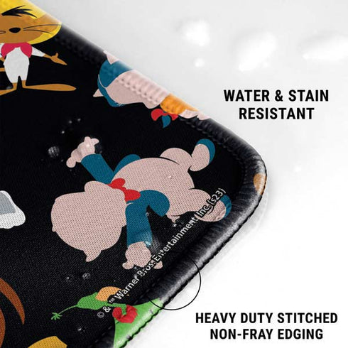 Looney Tunes Identity Pattern Gaming Mouse Pad