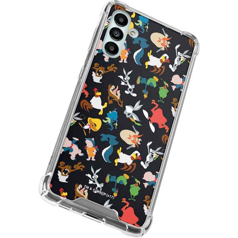 Looney Tunes Identity Pattern Galaxy A13 5G Clear Case