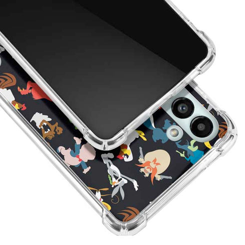 Looney Tunes Identity Pattern Galaxy A13 5G Clear Case