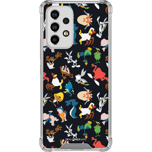 Looney Tunes Identity Pattern Galaxy A33 5G Clear Case