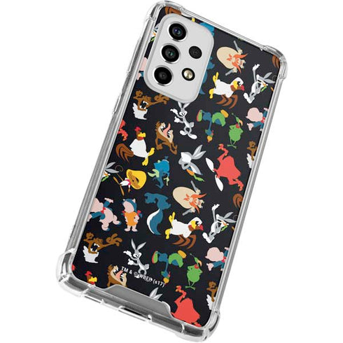 Looney Tunes Identity Pattern Galaxy A53 5G Clear Case