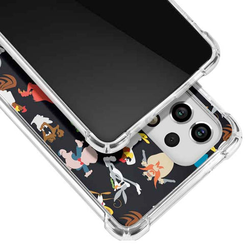 Looney Tunes Identity Pattern Galaxy A53 5G Clear Case