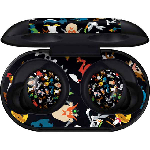 Looney Tunes Identity Pattern Galaxy Buds Skin