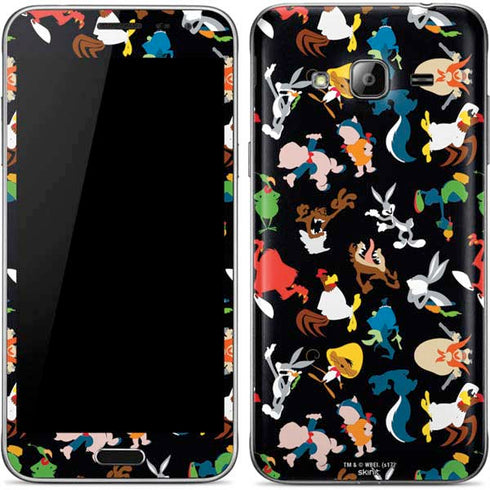 Looney Tunes Identity Pattern Galaxy J3 Skin