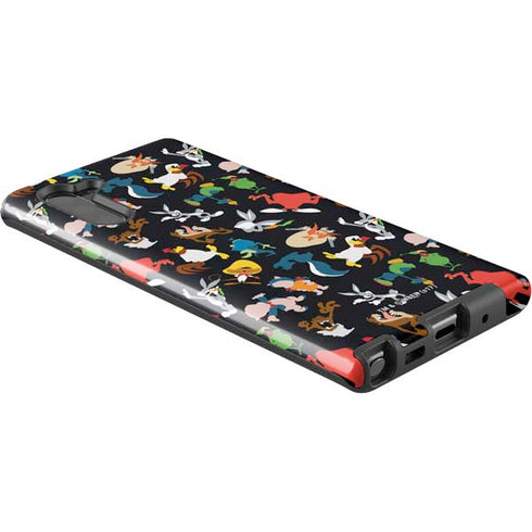 Looney Tunes Identity Pattern Galaxy Note 10 Pro Case