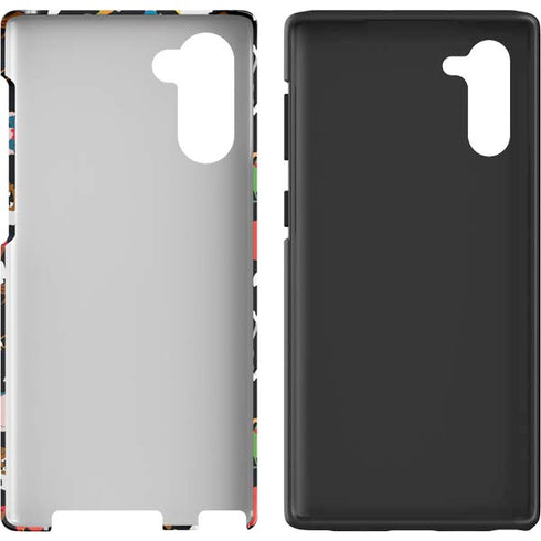 Looney Tunes Identity Pattern Galaxy Note 10 Pro Case