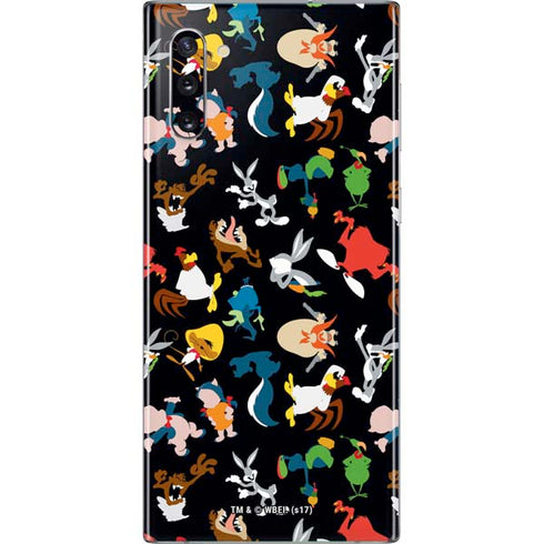 Looney Tunes Identity Pattern Galaxy Note 10 Skin