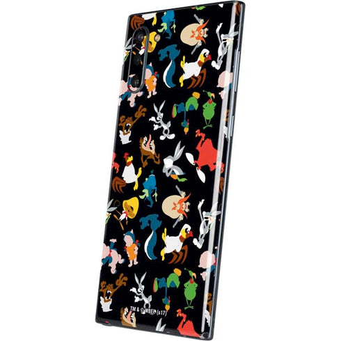 Looney Tunes Identity Pattern Galaxy Note 10 Skin
