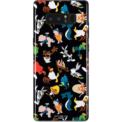 Looney Tunes Identity Pattern Galaxy Note 8 Skin