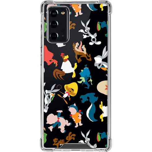 Looney Tunes Identity Pattern Galaxy Note20 5G Clear Case