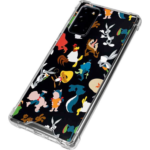 Looney Tunes Identity Pattern Galaxy Note20 5G Clear Case