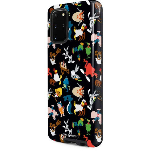 Looney Tunes Identity Pattern Galaxy S20 Plus Pro Case