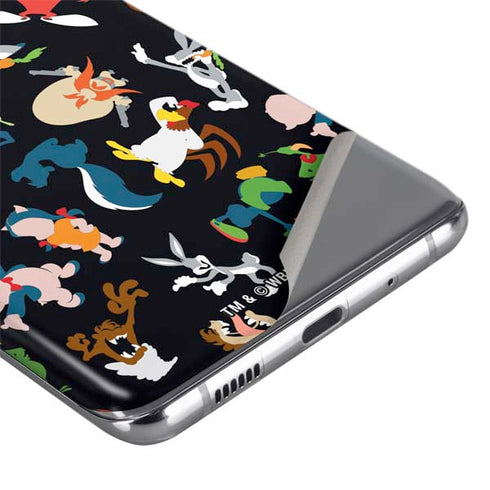 Looney Tunes Identity Pattern Galaxy S20 Plus Skin