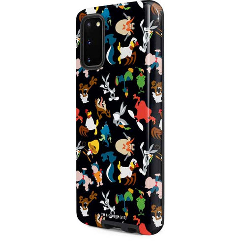 Looney Tunes Identity Pattern Galaxy S20 Pro Case