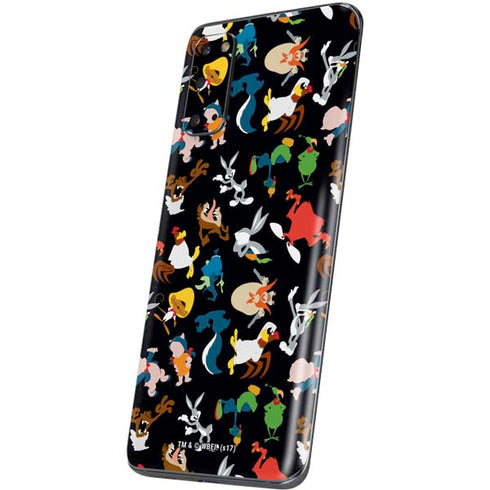 Looney Tunes Identity Pattern Galaxy S20 Skin