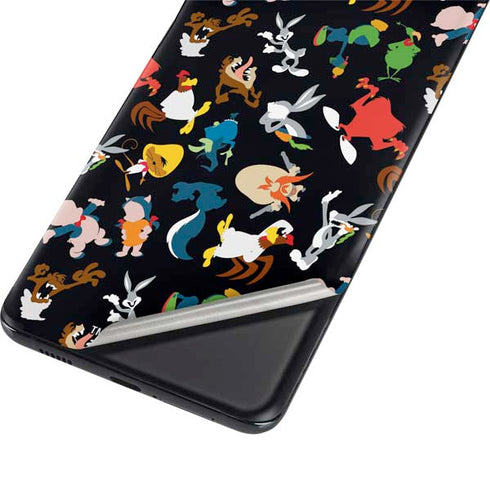 Looney Tunes Identity Pattern Galaxy S21 5G Skin