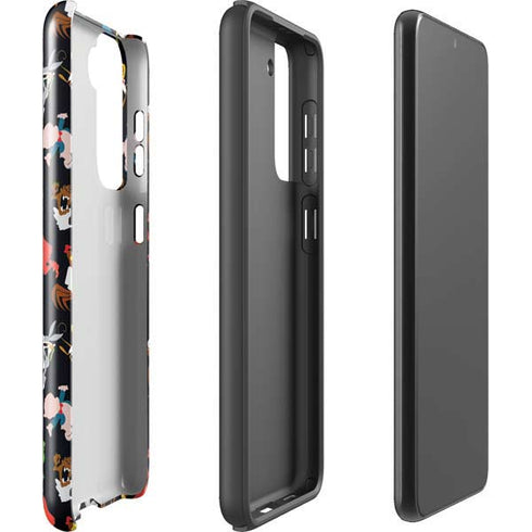 Looney Tunes Identity Pattern Galaxy S21 FE Pro Case