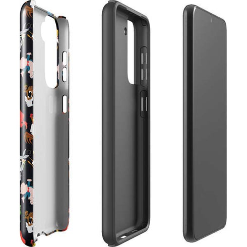 Looney Tunes Identity Pattern Galaxy S21 Plus 5G Pro Case