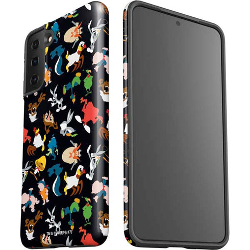 Looney Tunes Identity Pattern Galaxy S21 Plus 5G Pro Case