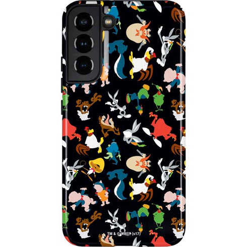 Looney Tunes Identity Pattern Galaxy S22 Plus Pro Case