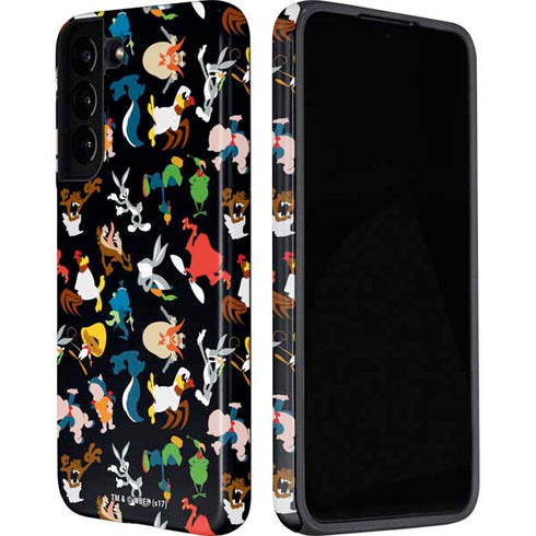 Looney Tunes Identity Pattern Galaxy S22 Plus Pro Case