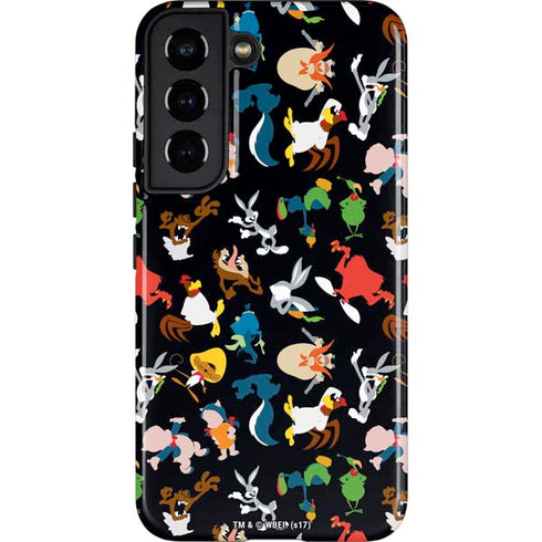 Looney Tunes Identity Pattern Galaxy S22 Pro Case