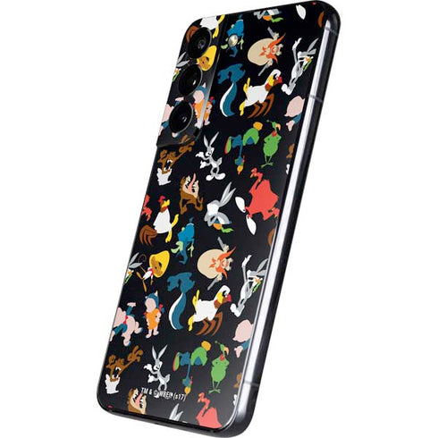 Looney Tunes Identity Pattern Galaxy S22 Skin