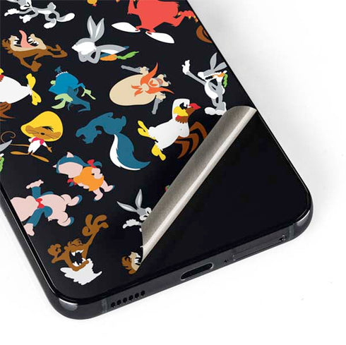 Looney Tunes Identity Pattern Galaxy S22 Skin