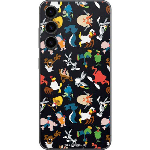 Looney Tunes Identity Pattern Galaxy S23 Plus Skin