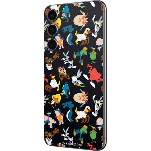 Looney Tunes Identity Pattern Galaxy S23 Plus Skin