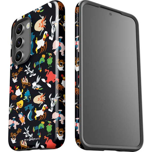 Looney Tunes Identity Pattern Galaxy S23 Pro Case