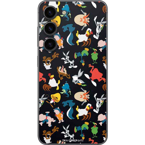 Looney Tunes Identity Pattern Galaxy S23 Skin