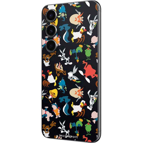 Looney Tunes Identity Pattern Galaxy S23 Skin