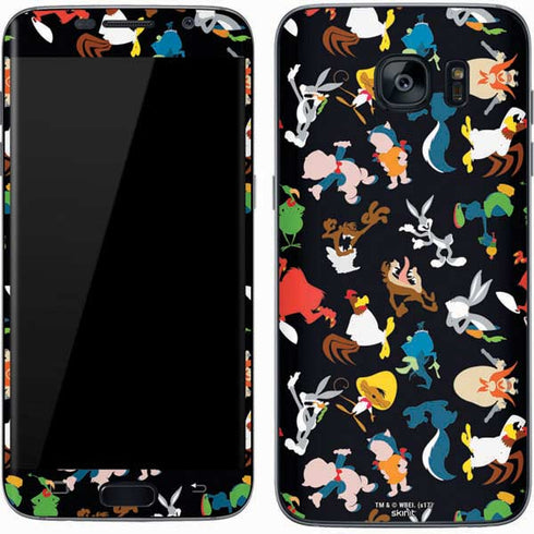 Looney Tunes Identity Pattern Galaxy S7 Skin