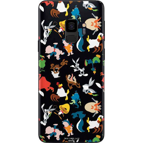 Looney Tunes Identity Pattern Galaxy S9 Skin
