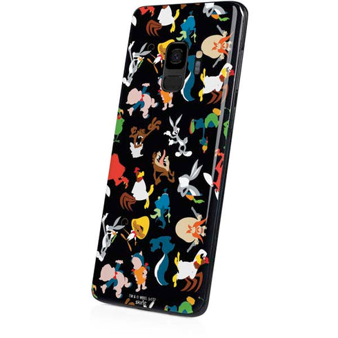 Looney Tunes Identity Pattern Galaxy S9 Skin