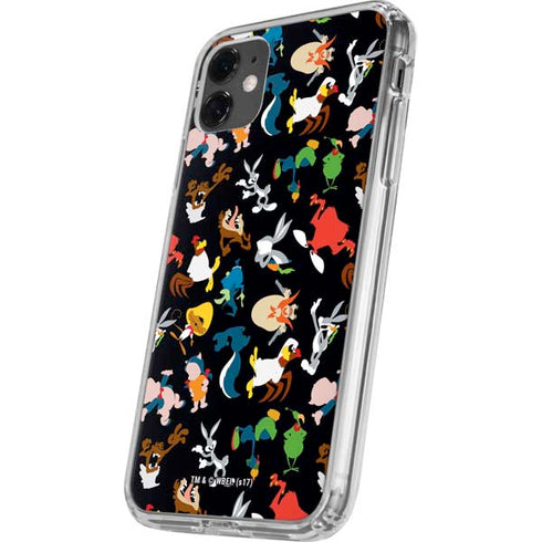 Looney Tunes Identity Pattern iPhone 11 Clear Case
