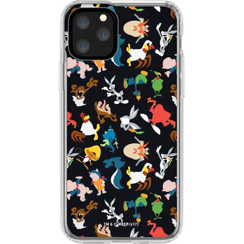 Looney Tunes Identity Pattern iPhone 11 Pro Clear Case