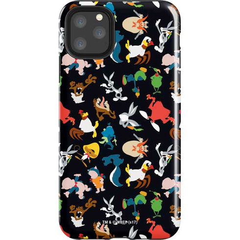 Looney Tunes Identity Pattern iPhone 11 Pro Max Impact Case