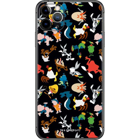 Looney Tunes Identity Pattern iPhone 11 Pro Max Skin
