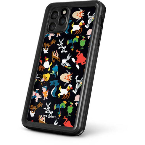 Looney Tunes Identity Pattern iPhone 11 Pro Max Waterproof Case