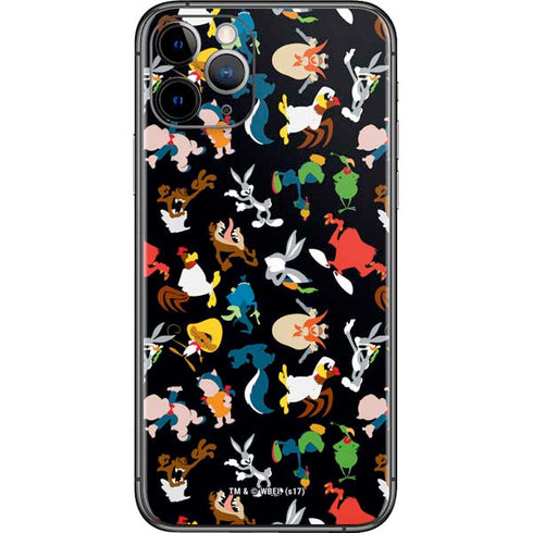 Looney Tunes Identity Pattern iPhone 11 Pro Skin