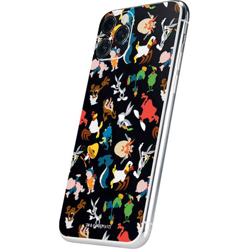 Looney Tunes Identity Pattern iPhone 11 Pro Skin