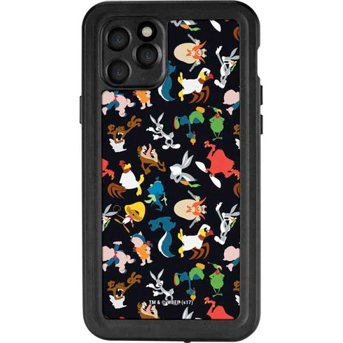 Looney Tunes Identity Pattern iPhone 11 Pro Waterproof Case