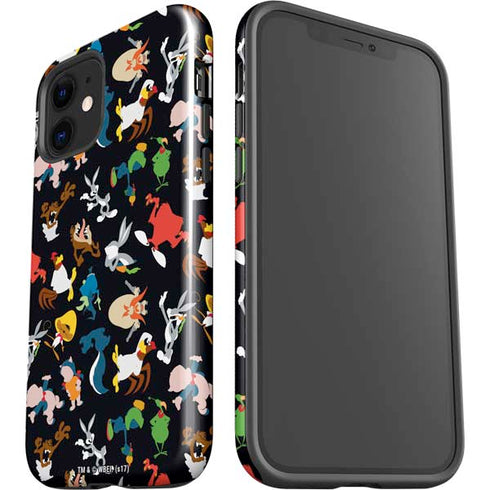 Looney Tunes Identity Pattern iPhone 12 Impact Case