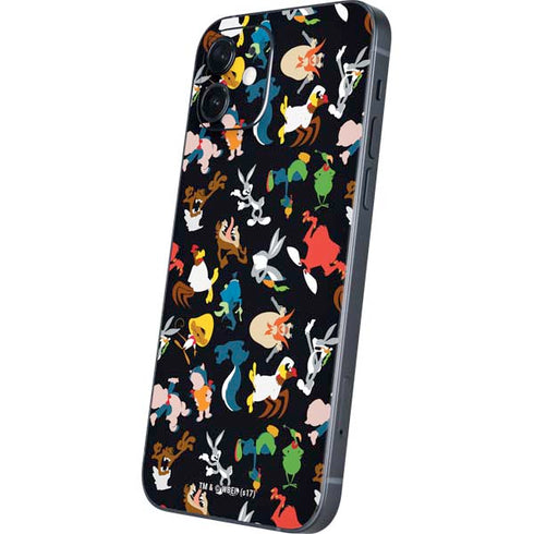 Looney Tunes Identity Pattern iPhone 12 Mini Skin