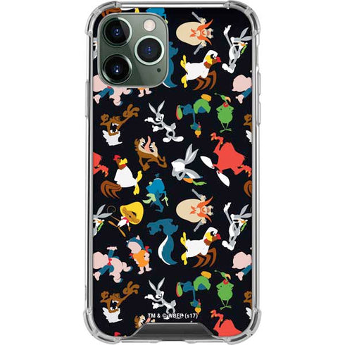 Looney Tunes Identity Pattern iPhone 12 Pro Clear Case